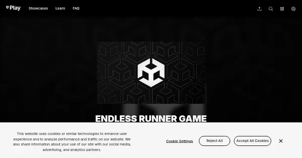 Screenshot of Endless Runner Game