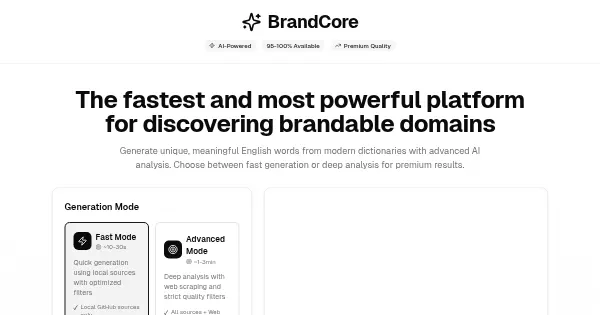 Screenshot of v0 build website