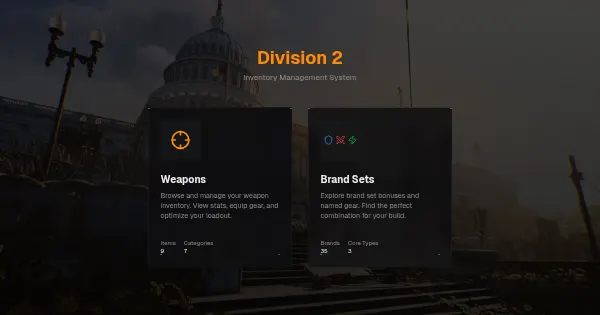 Screenshot of Division2UI ko