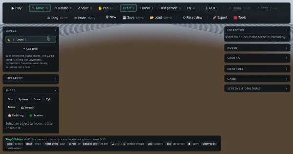 Screenshot of 3engine